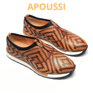 Luxury Designer Men's Sneakers – Genuine Leather