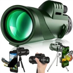 Portable Zoom HD 5000M Monocular Telescope – 80x100 Magnification